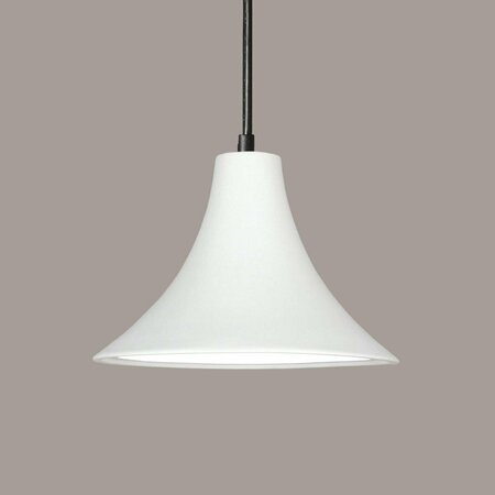 A19 LIGHTING Madera Pendant, Bisque P501-BCC-1LEDE26